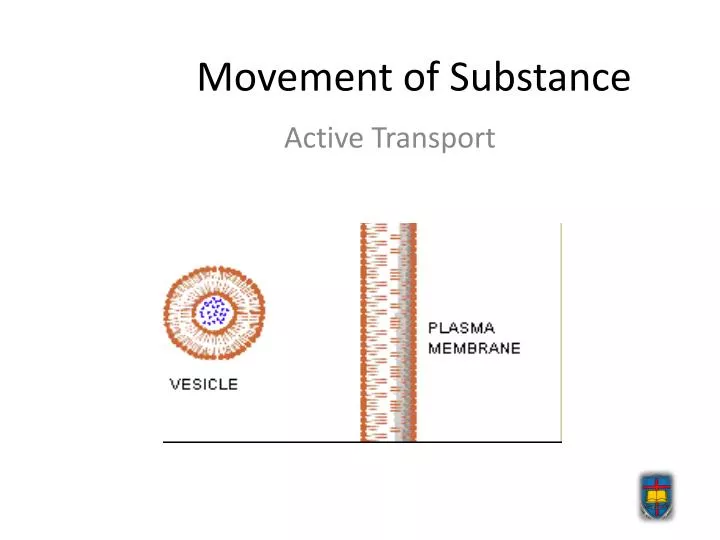 movement of substance
