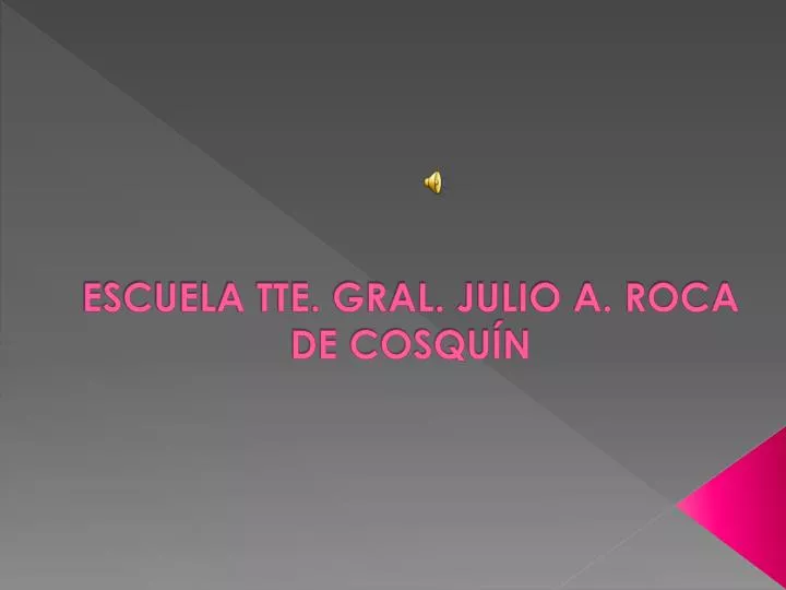 escuela tte gral julio a roca de cosqu n