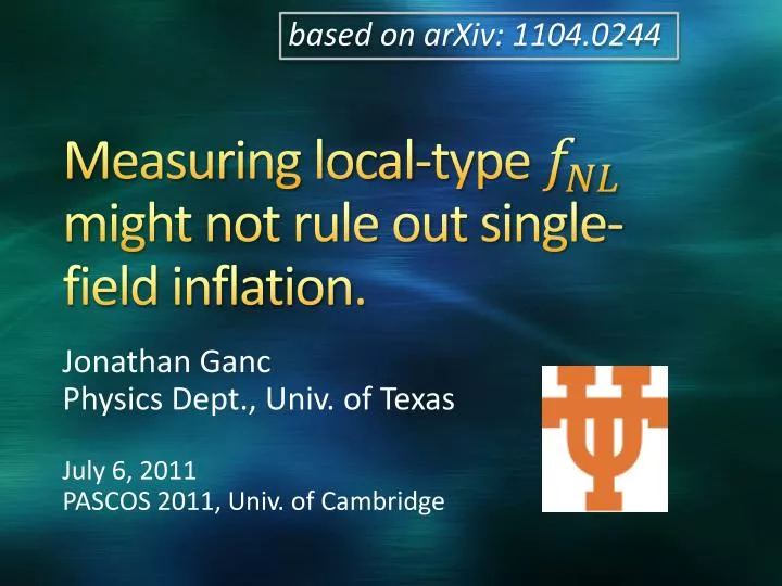measuring local type might not rule out single field inflation
