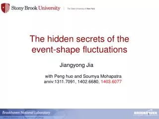 The hidden secrets of the event-shape fluctuations