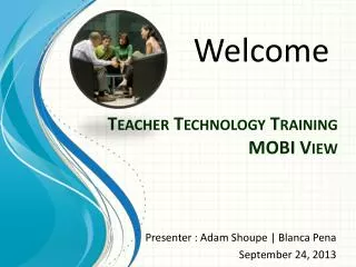 Teacher Technology Training MOBI View