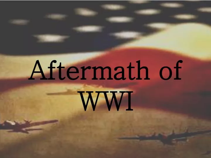 aftermath of wwi