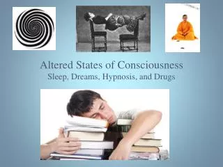 Altered States of Consciousness Sleep, Dreams, Hypnosis, and Drugs