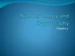 Number Theory and Cryptography - slide 1