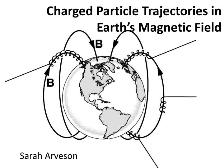 charged particle trajectories in earth s magnetic field