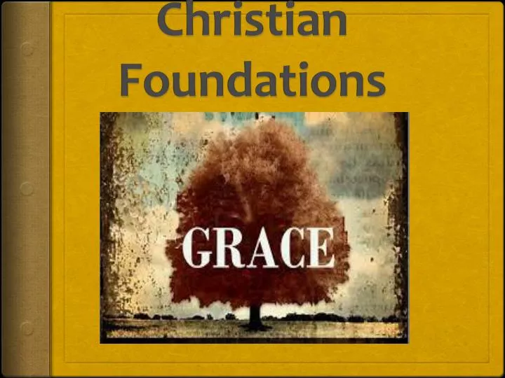christian foundations