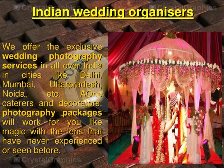 indian wedding organisers
