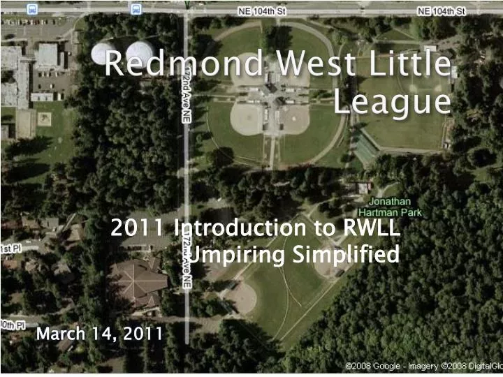 2011 introduction to rwll umpiring simplified