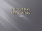 Autocratic Rule in Czarist Russia: Industrialization and Lagging Development - slide 1