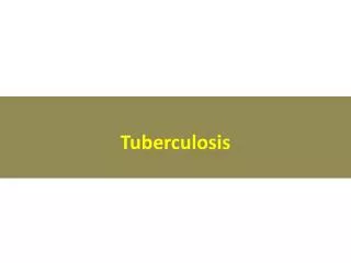 Tuberculosis