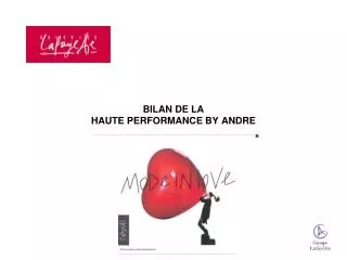 bilan de la haute performance by andre