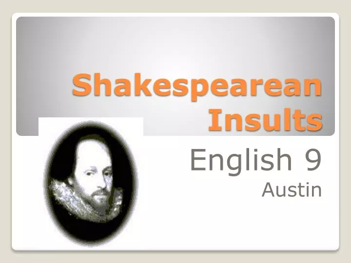 shakespearean insults