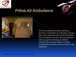 Importance of Air Ambulance Aviation