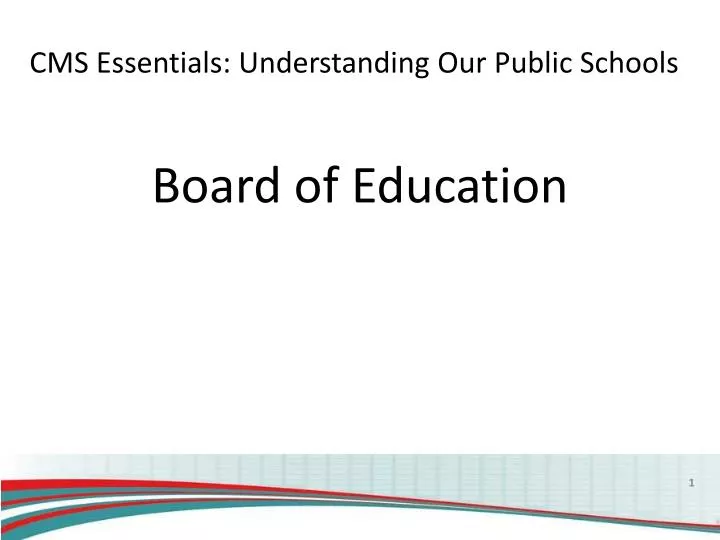 cms essentials understanding our public schools