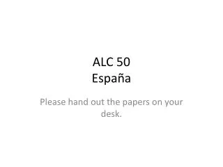 alc 50 espa a