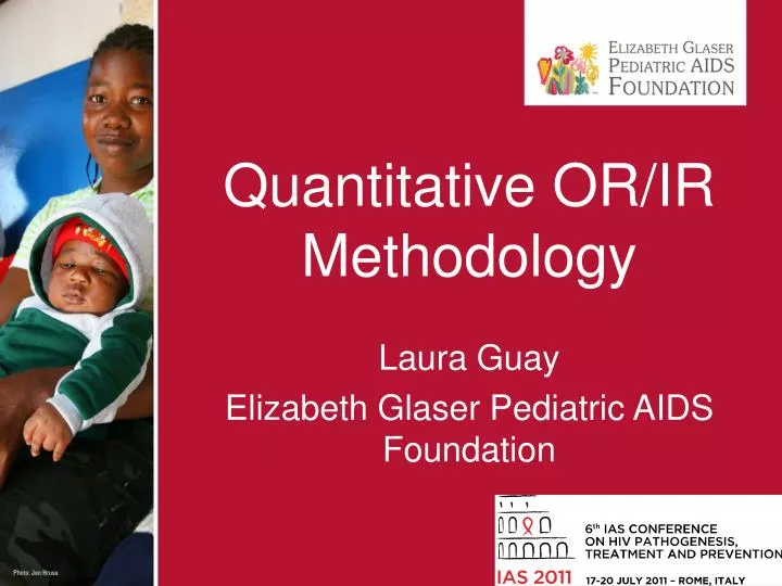 quantitative or ir methodology