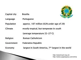 Capital city Brasilia