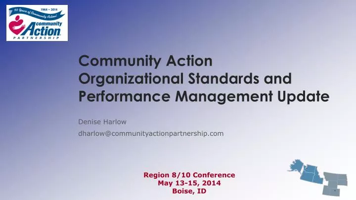 community action organizational standards and performance management update