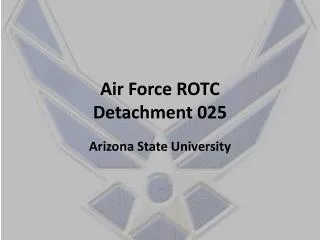 Air Force ROTC Detachment 025