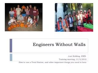 Engineers Without Walls