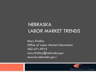 Nebraska Labor Market Trends