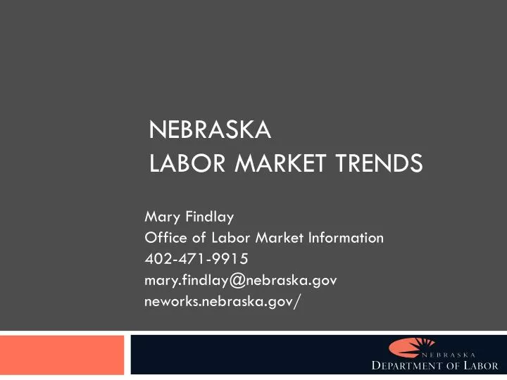 nebraska labor market trends