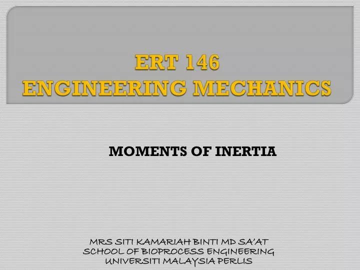 ert 146 engineering mechanics
