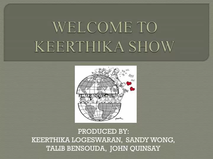welcome to keerthika show