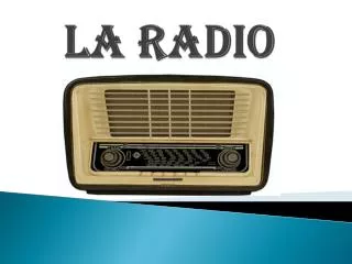 la radio