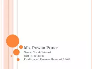 ms power point