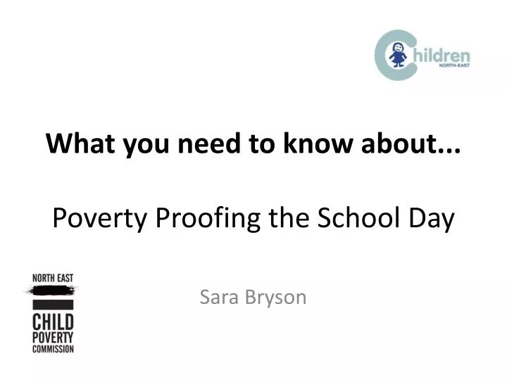 what you need to know about poverty proofing the school day