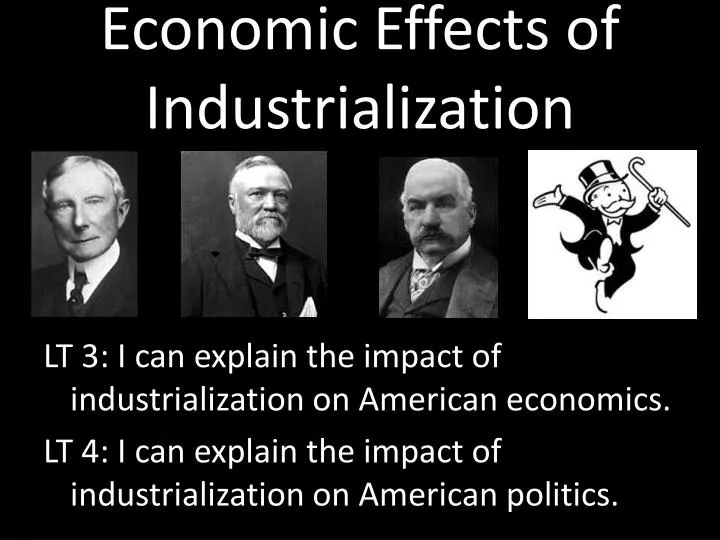 economic effects of industrialization