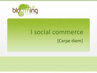 i social commerce