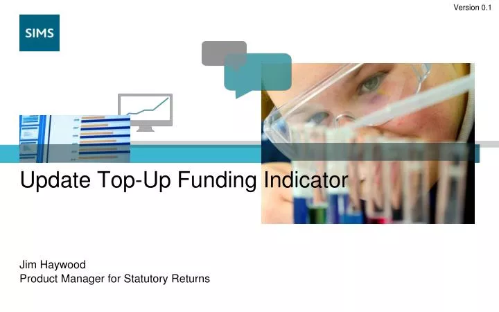 update top up funding indicator