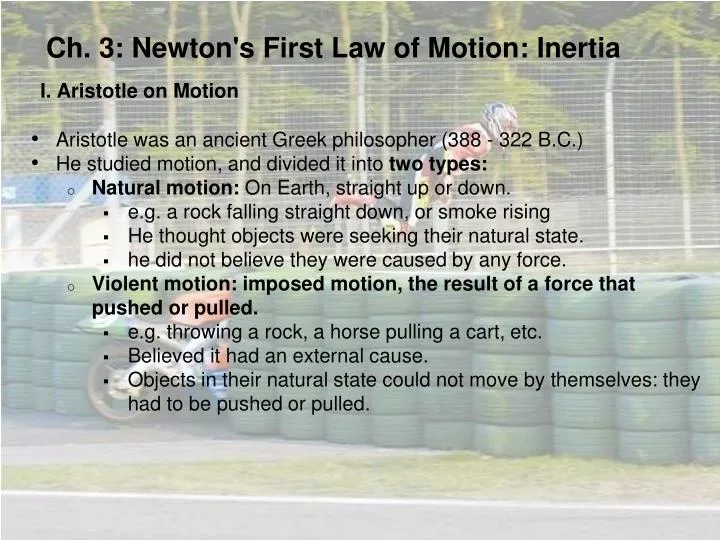 ch 3 newton s first law of motion inertia