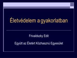 letv delem a gyakorlatban