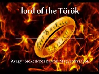 lord of the t r k