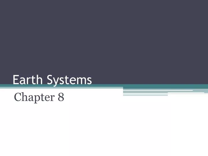 earth systems