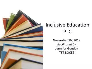 Inclusive Education PLC