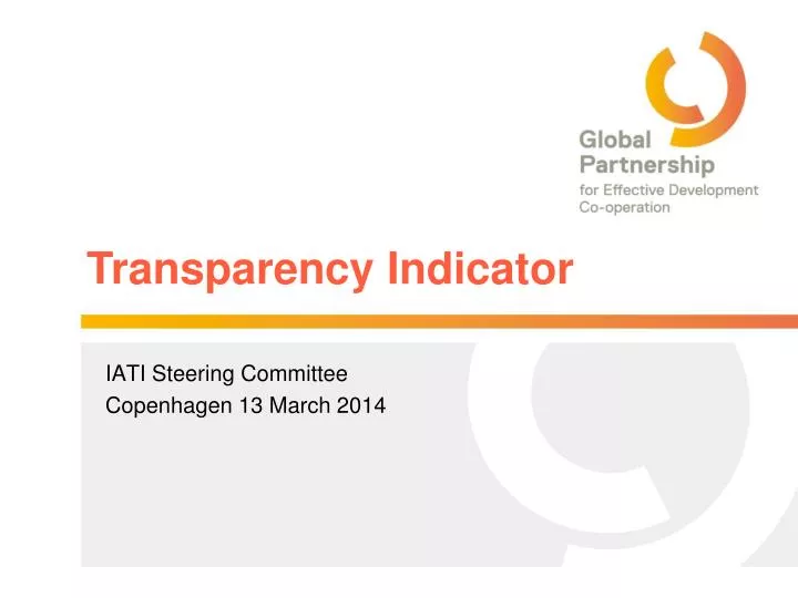 transparency indicator