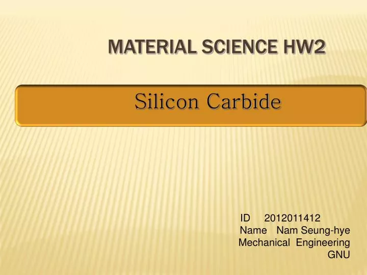 material science hw2