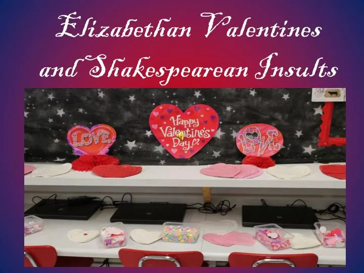 elizabethan valentines and shakespearean insults