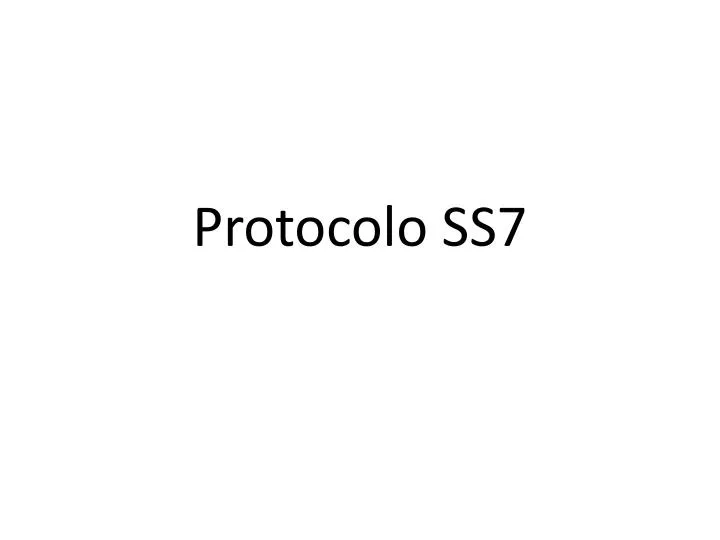 protocolo ss7