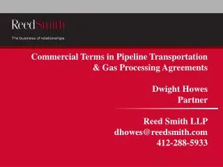 Long Term Firm Capacity Pipeline Transportation Agreement