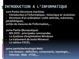 introduction a l informatique