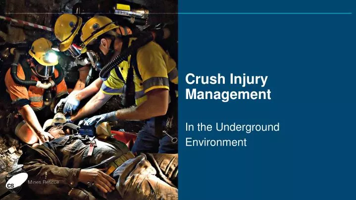 crush injury management