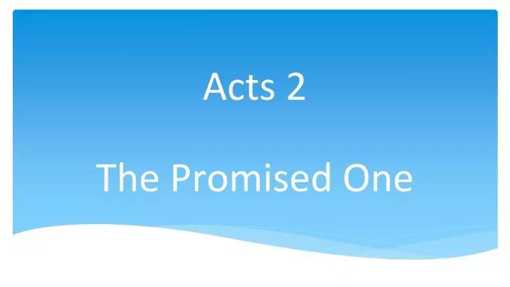 acts 2