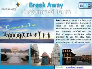 Customized Tours India