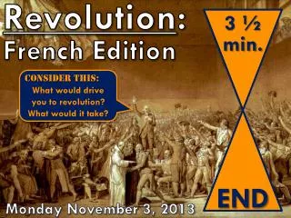 Revolution : French Edition