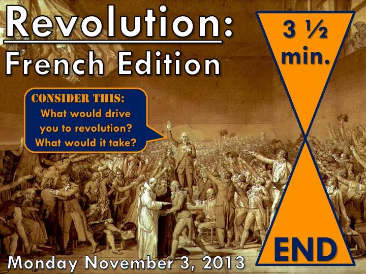 revolution french edition